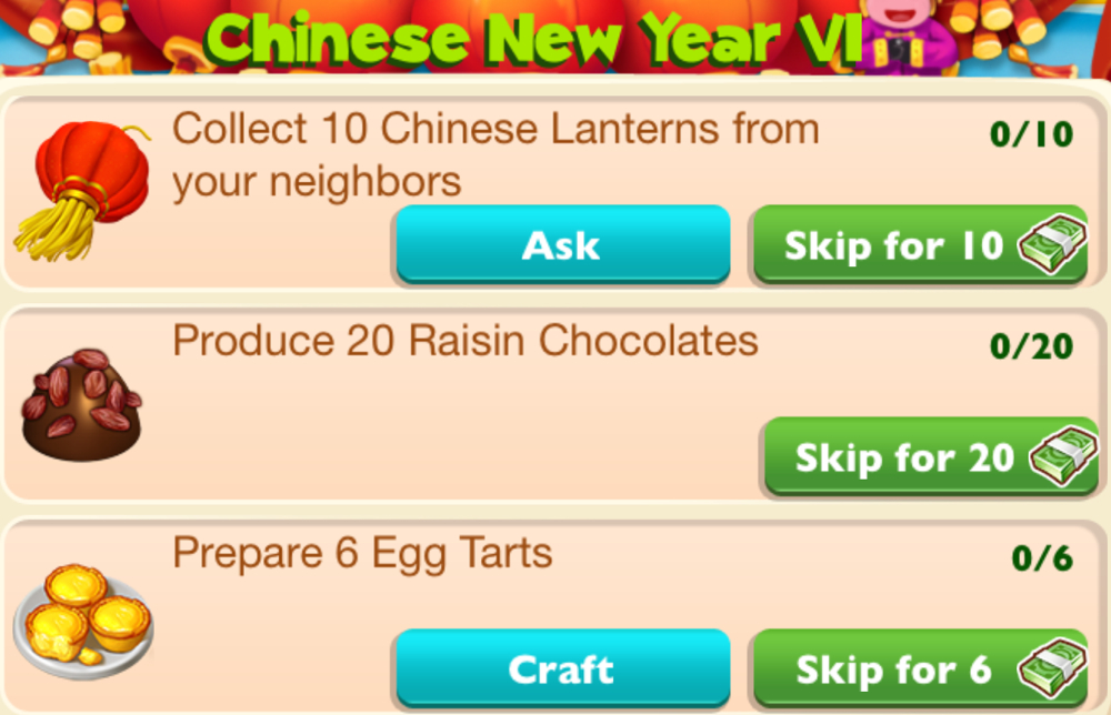 Chinese New Year Mission | Family Farm Seaside